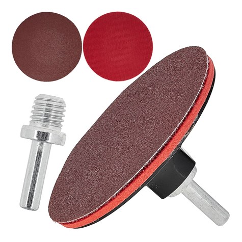 Hook and Loop Backing Pad 100mm M14 with Drill Adaptor