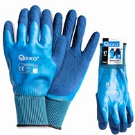 Waterproof work gloves size 11 /polyester – latex/