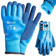 Waterproof thermal work gloves size 10 /jersey – latex/