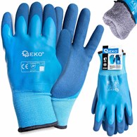 Waterproof thermal winter work gloves size 11 /cotton – latex/