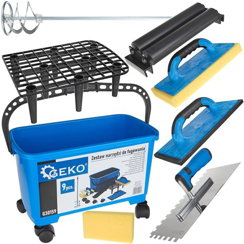 9pcs grout tools set