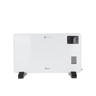 Convector heater with remote and LCD display