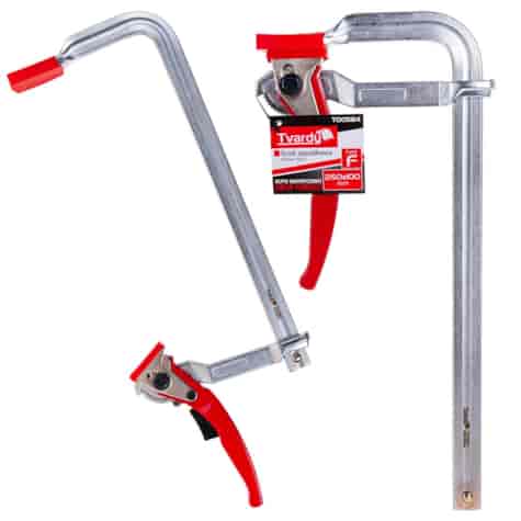 Forged ratchet F-type clamp 250x100mm