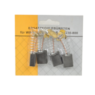 Carbon brushes for grinding machine 230 + 4pcs blister /8x14x17/