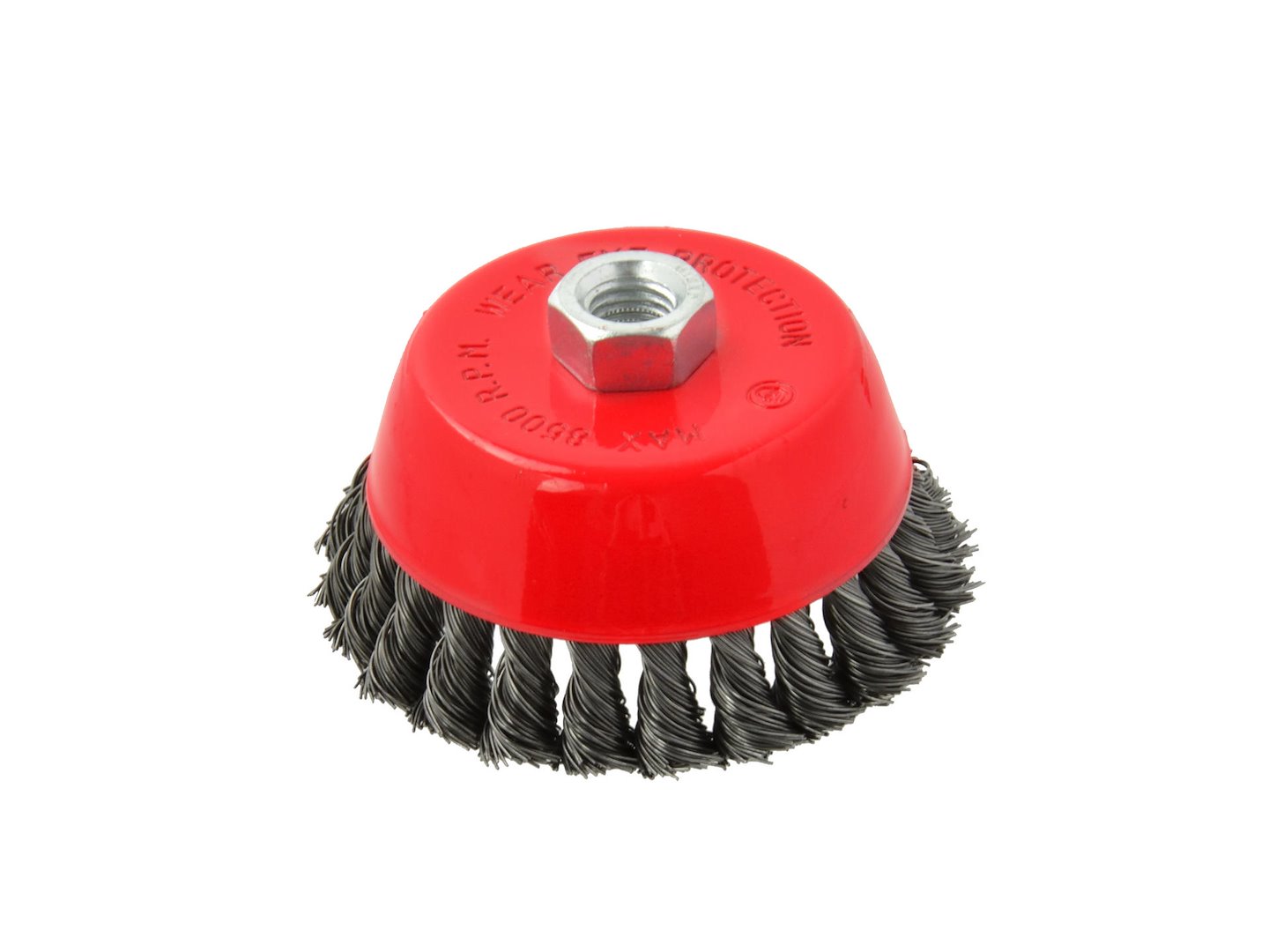 Predná kefa z pleteného drôtu 100 mm/4" M14(60)