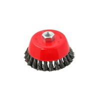 Steel Twisted Knot Wire Cup Brush 100mm M14