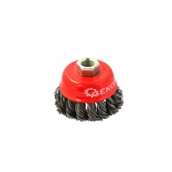 Steel Twisted Knot Wire Cup Brush 65mm M14