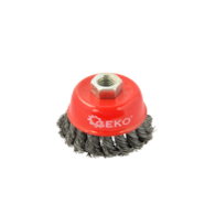 Steel Twisted Knot Wire Cup Brush 75mm/3  M14