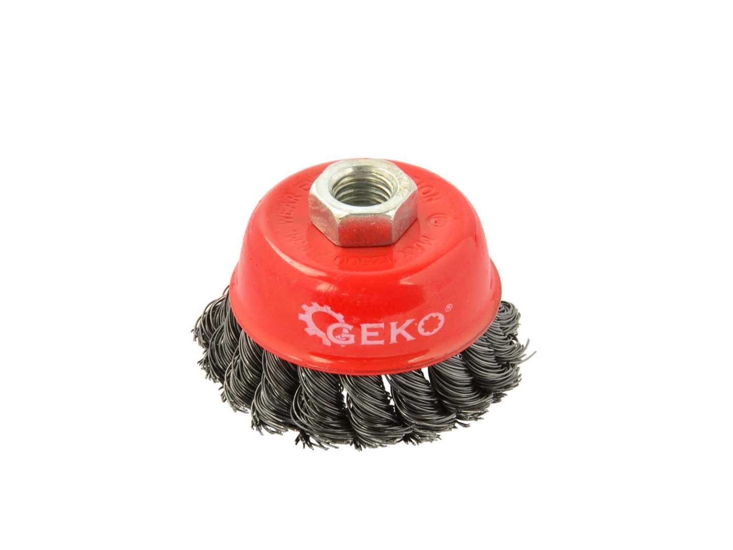 Steel Twisted Knot Wire Cup Brush 75mm/3  M14