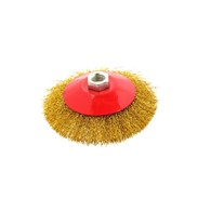 Brass Crimped Wire Wheel Brush 125mm  M14