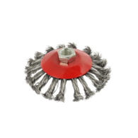 Bevel Twisted Knot Steel Wire Brush M14 115mm