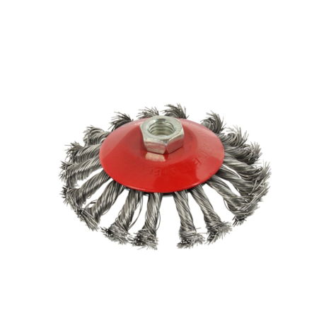 Bevel Twisted Knot Steel Wire Brush M14 115mm