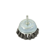 Steel Wire Cup Brush 75mm for Drills 6mm
