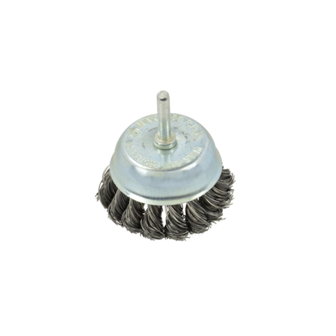 Steel Wire Cup Brush 75mm for Drills 6mm