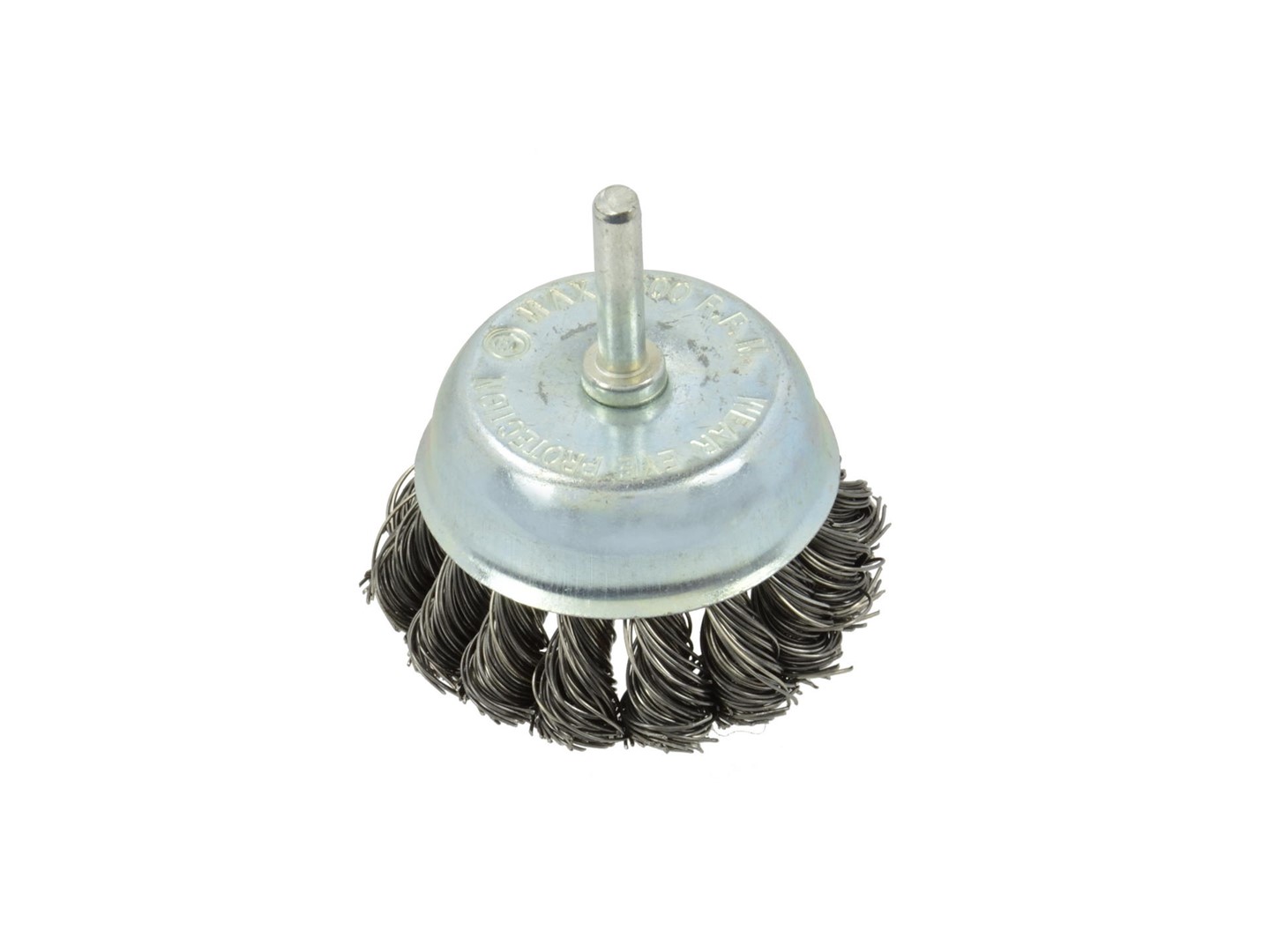 Steel Wire Cup Brush 75mm for Drills 6mm