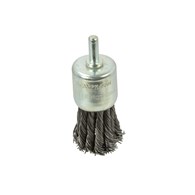 Twisted Knot Steel Wire End Brush 28mm for Drills 6mm