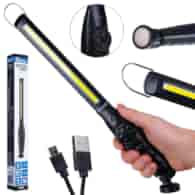 Lampa warsztatowa regulowana z magnesem LED COB 10W 1800mAh 450lm IP44 (100)
