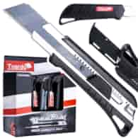 Utility knife 125x25x0.7mm SK2H TVARDY – display box