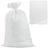 Woven polypropylene bag 50x80cm 30kg /White