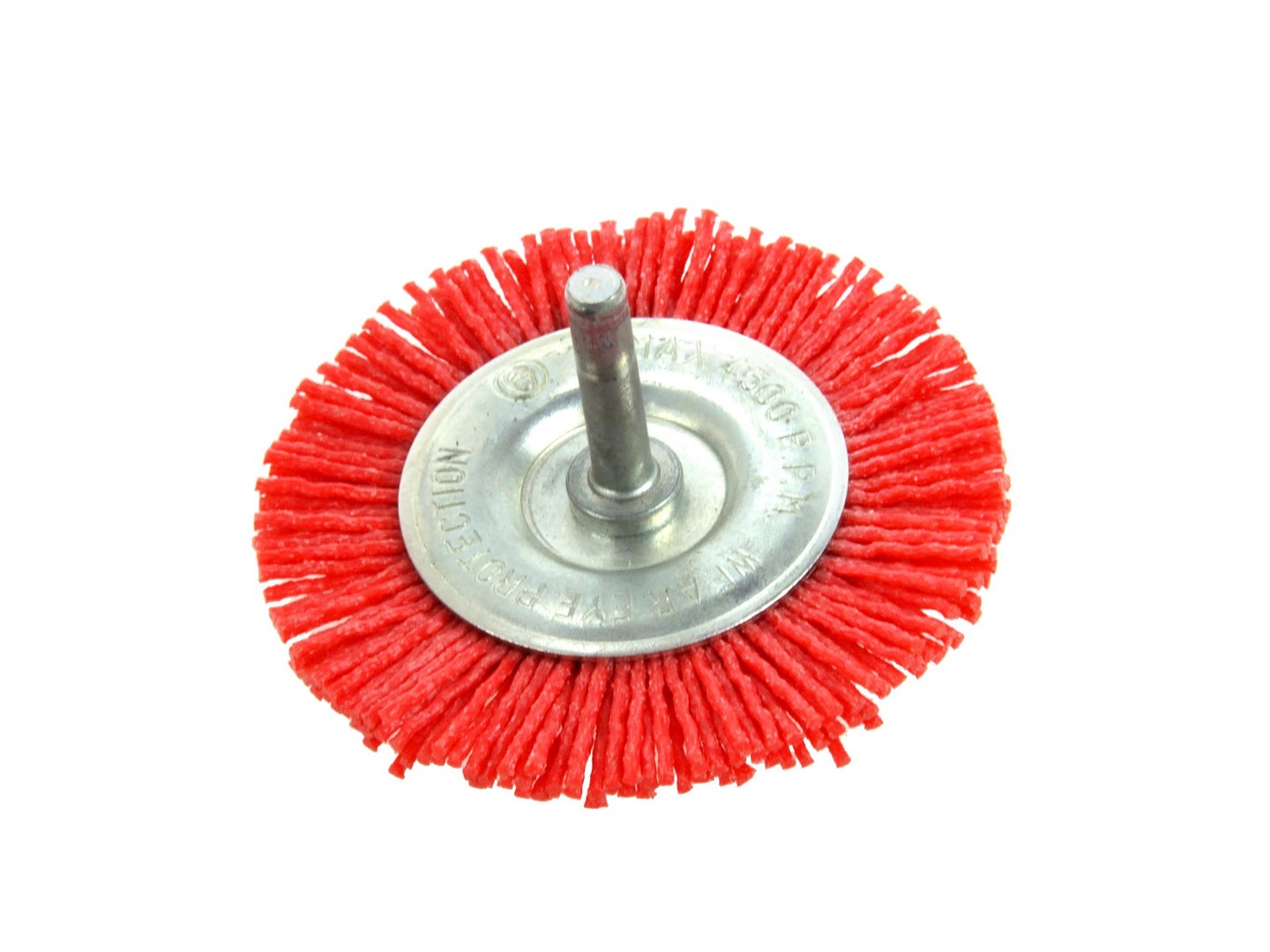 Nylon Filament Wheel Brush 75mm for Drills 6mm