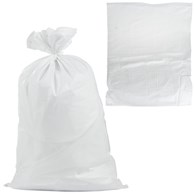 Woven polypropylene bag 80x125cm 80kg /White