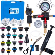 28pcs radiator pressure and cooling system tester set