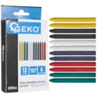 12pcs of mixed color tire chalk 12x120mm