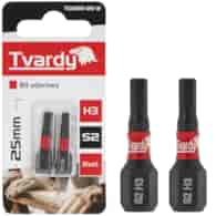Impact screwdriver bit H3 25mm S2
