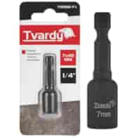 1/4  impact magnetic socket nut screwdriver 7mm x 48mm