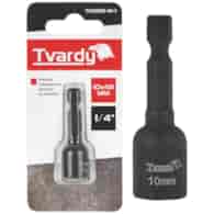 1/4  impact magnetic socket nut screwdriver 10mm x 48mm