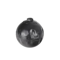 Chimney Sweep Ball with M12 nut 1,9 kg dia. 90 mm