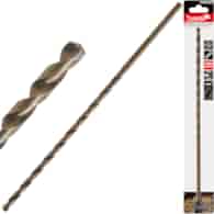 Long HSS DIN1869 6.5 x 275mm gold metal twist drill bit