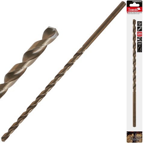 Long HSS DIN1869 10.0 x 340mm gold metal twist drill bit