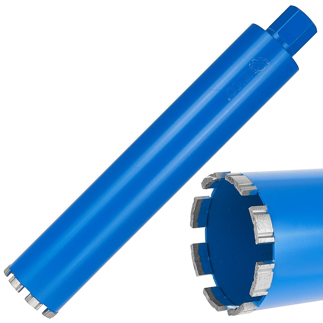 Diamond crown drill bit 82x10x450mm 8T 1.1/4"
