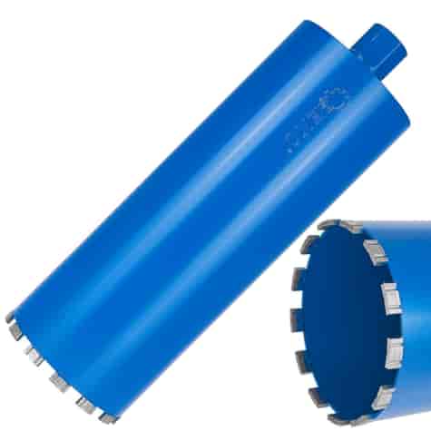 Wiertło diamentowe koronowe do wiertnicy na sucho i mokro 152x10x450mm 13T 1.1/4  (2)
