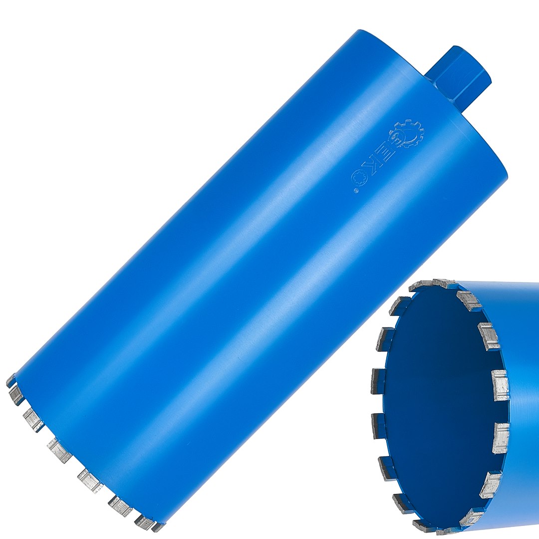 Wiertło diamentowe koronowe do wiertnicy na sucho i mokro 182x10x450mm 16T 1.1/4" (2)