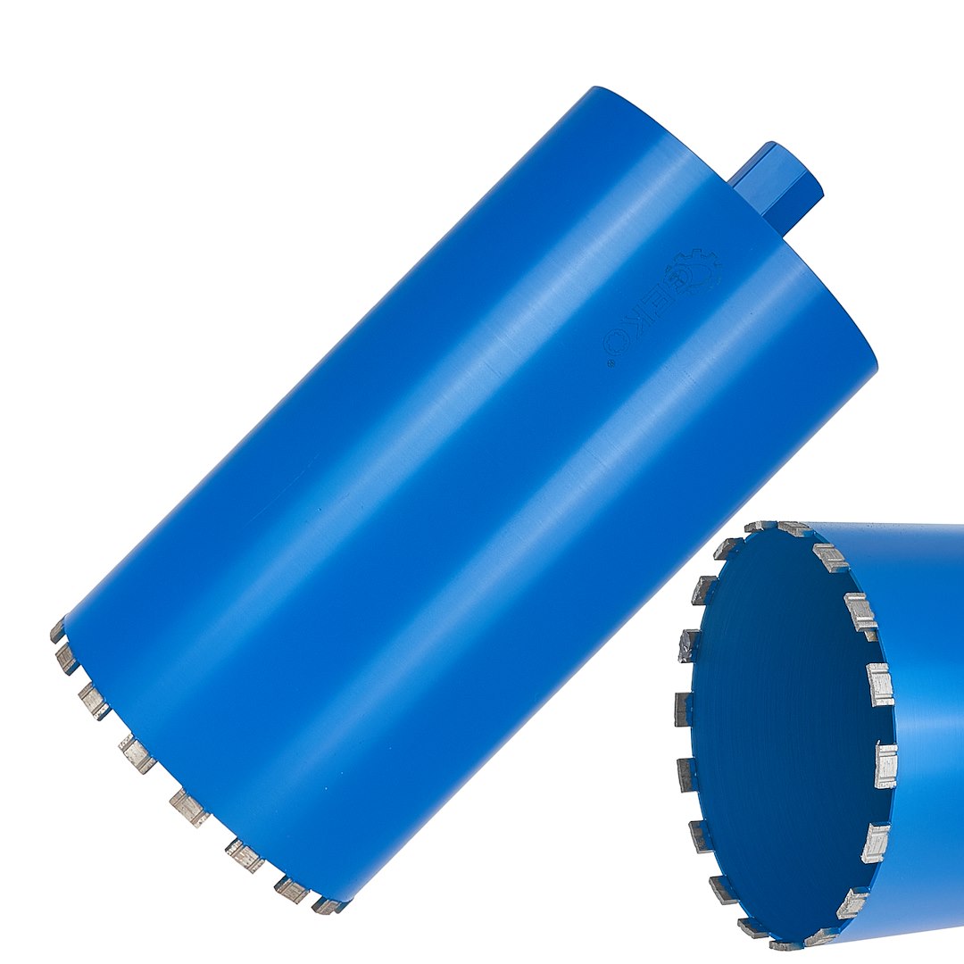 Wiertło diamentowe koronowe do wiertnicy na sucho i mokro 227x10x450mm 18T 1.1/4″ (1)