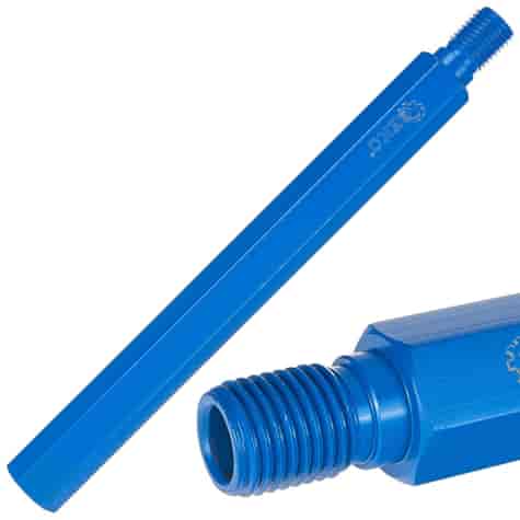 Diamond crown drill bit extension 40cm 1.1/4 