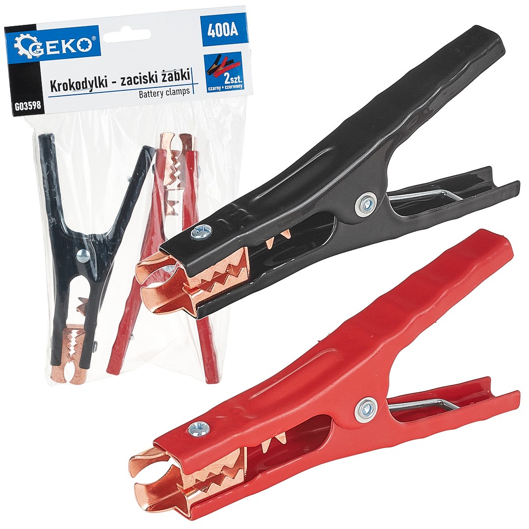 Krokodylki – zaciski żabki 400A (50)