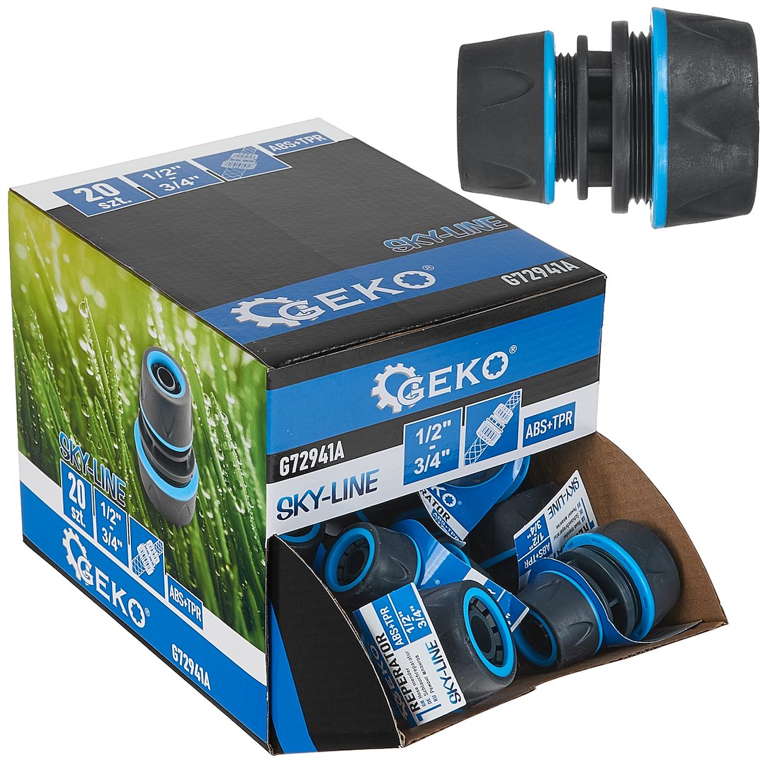 1/2" to 3/4" hose mender SKY-LINE series – display box