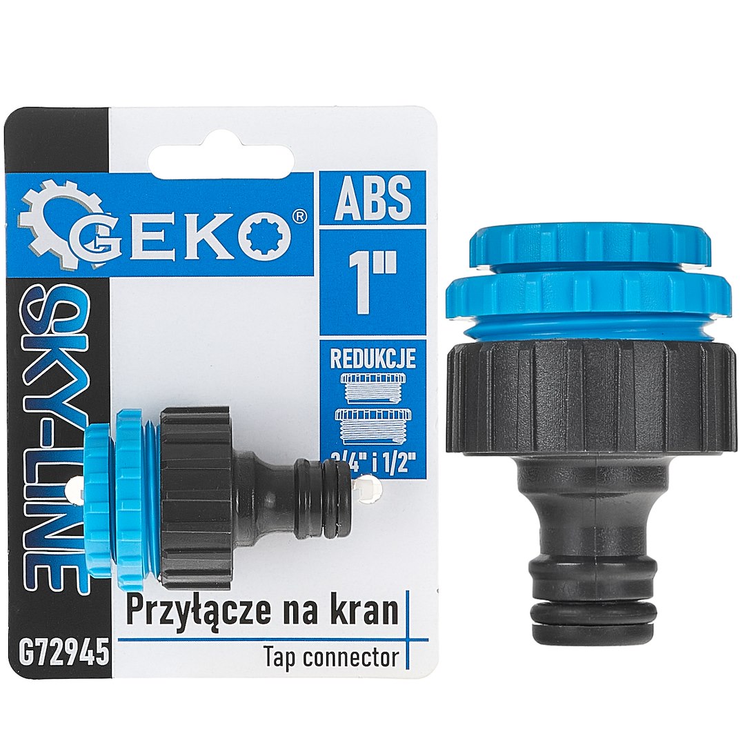1" tap connector with 3/4" & 1/2" reducers SKY-LINE series