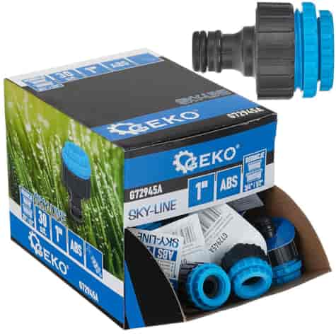 1  tap connector with 3/4  & 1/2  reducers SKY-LINE series – display box