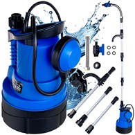 Submersible barrel rainwater pump with floater 400W