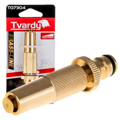 Adjustable hose nozzle BRASS-LINE series