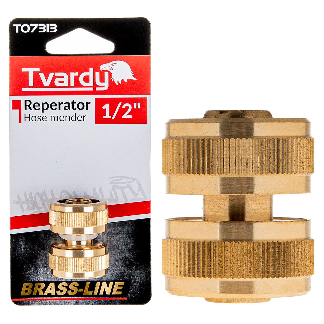 1/2" hose mender BRASS-LINE series