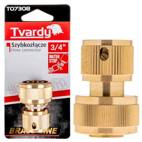 Szybkozłącze 3/4  ze stopem BRASS-LINE (10/80)