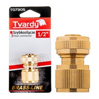 1/2  hose connector BRASS-LINE series