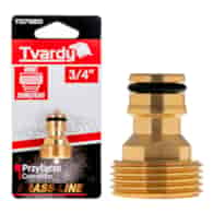 3/4  connector with a male thread BRASS-LINE series