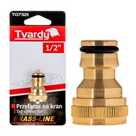 Przyłącze na kran 1/2  BRASS-LINE (10/80)