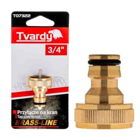 3/4  tap connector BRASS-LINE series